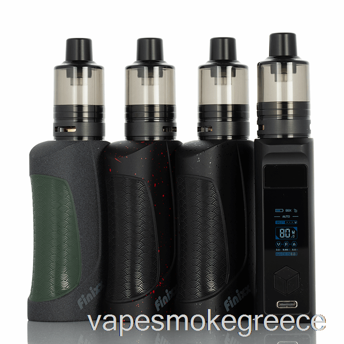 Vape Greece Aspire Finixx 80w Starter Kit Ghost White Pearl